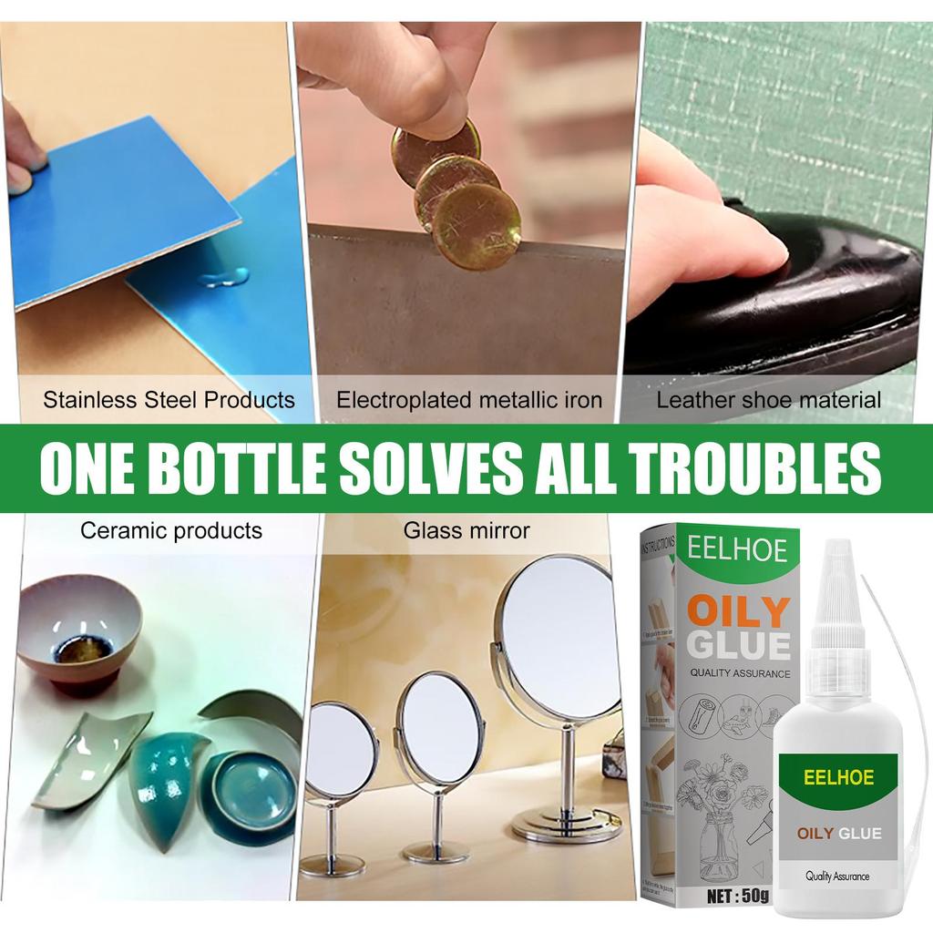 50g Adhesive Glue Repair Tile Glass Wooden Sticky Shoes Metal Ceramic Hand Glue