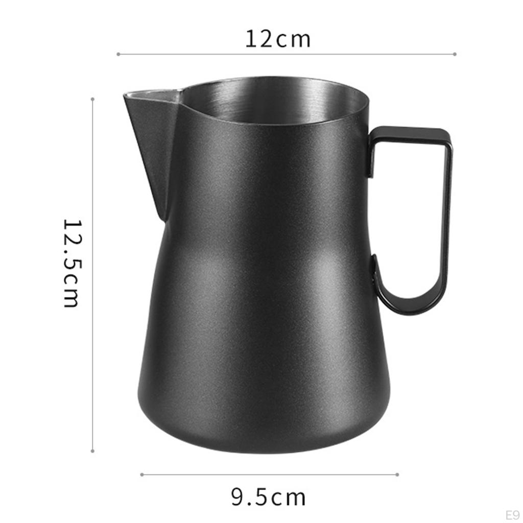 1 Stück Milch Edelstahl Kaffee Aufschäumbecher Cappuccino Werkzeug Dämpfen