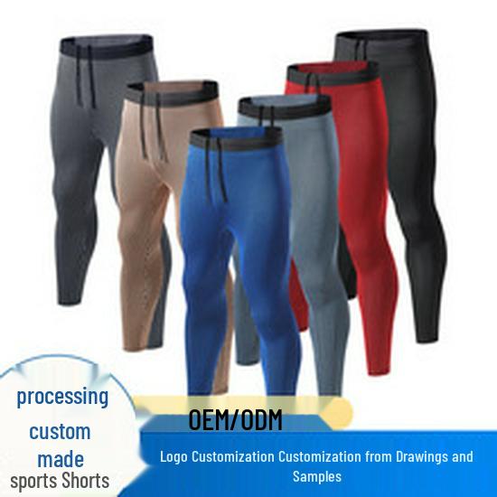 Men's Outdoor Quick-Dry Running Shorts with Waist Bag, Double Layer, Summer Track and Field Shorts