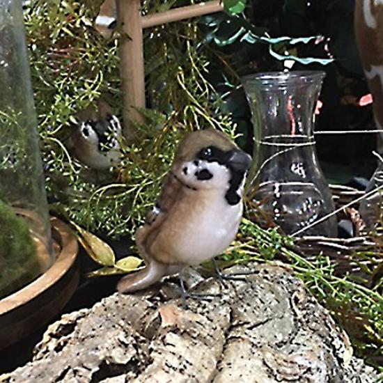 HANSA Plush Toy 7019 Sparrow 10 TREE SPARROW