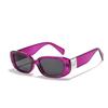 Letter Glasses Y2010-W Rectangular Sunglasses For Women Ins Large Frame Retro Sunglasses For Men