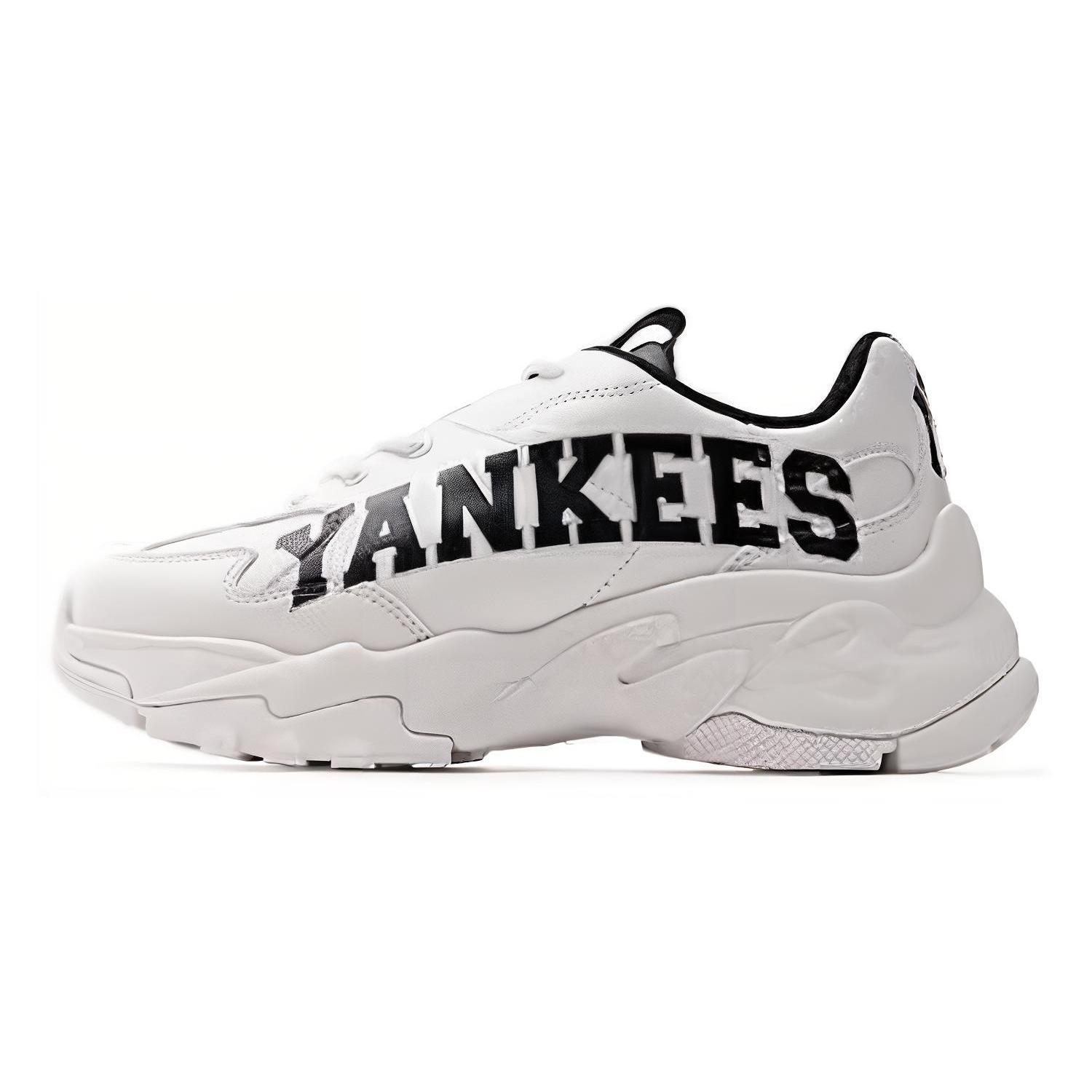 

MLB Big Ball Chunky Synthetic Leather, Leather Cushioning Abrasion Resistant Height Increasing Low top Casual Shoes 3ASHBVS3N 39