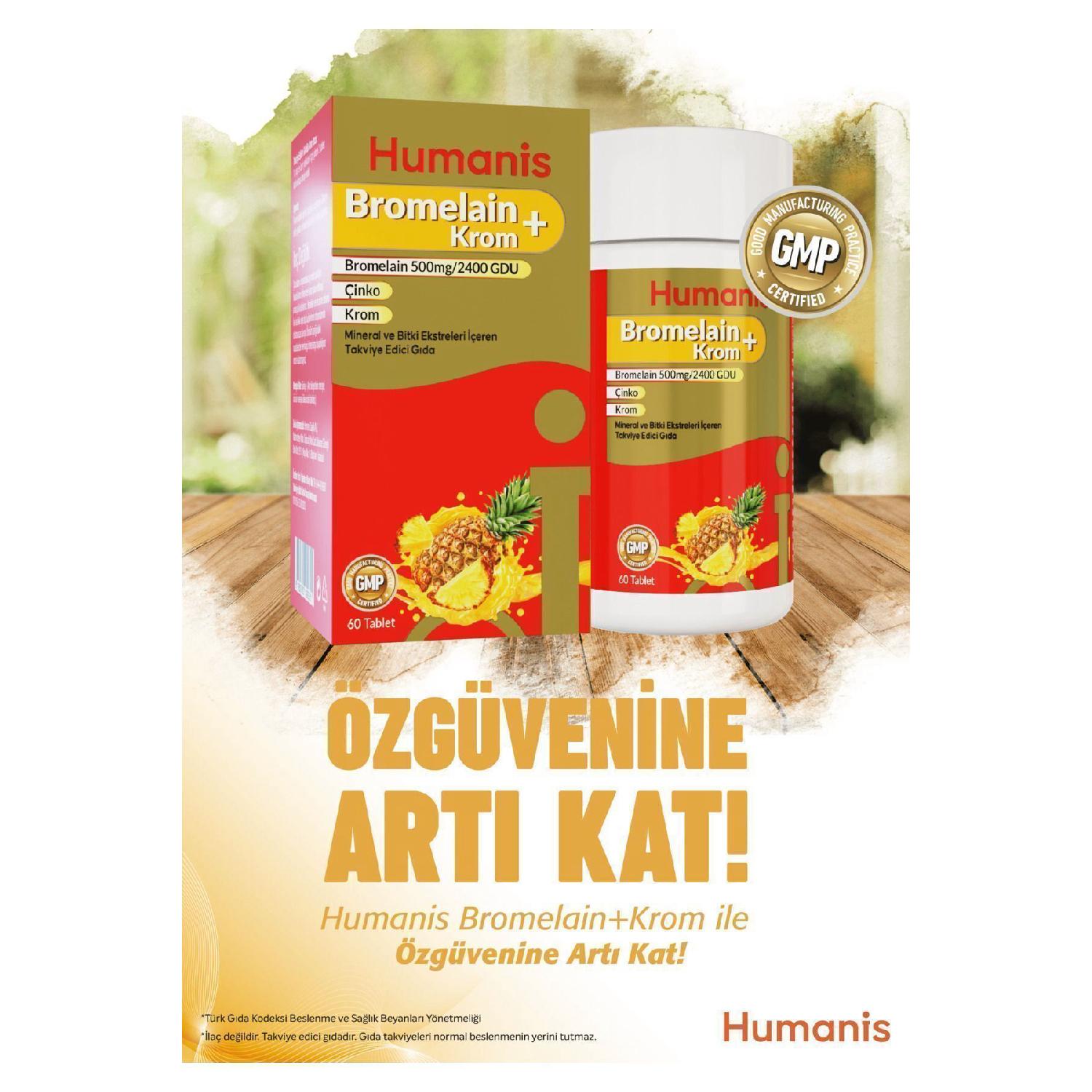 

Bromelain Chrome, Zinc 60 Tablet