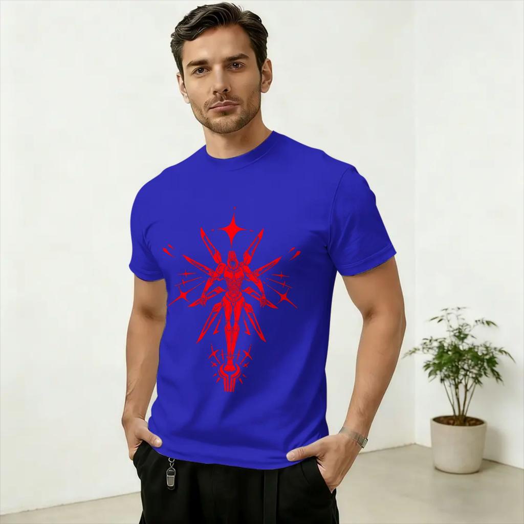 T-shirt Oversize Estiva Gioco Gabriel ULTRAKILL Magliette Novità Cotone T-shirt per Unisex Y2K Base Taglia Grande Manica Corta Top