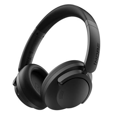 1MORE SonoFlow SE Wireless Active Noise Bluetooth Ambient Sound Dynamic 70 Hours Clear Dedicated App Black Headphones, Cancellation, Over-Ear