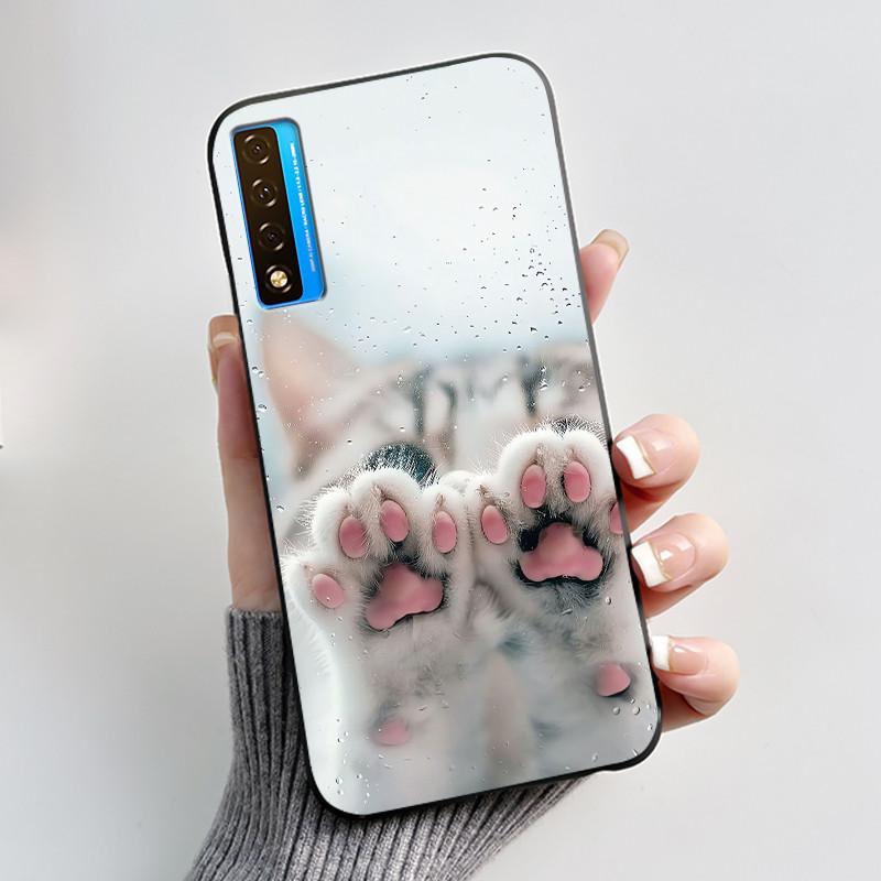 Casing For TCL 20 20S 20 Pro 5G 20L Plus 20L+ Case Luxury Dragon Cute Cool Boys Girls Black Soft Silicone Phone Case Back Cover