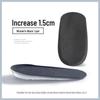 Silicone Height-Increasing Insole for Loafers and Boots - Comfortable, Invisible Half Pad for Men & Women