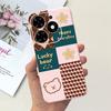 For Tecno Spark Go 2024 Case Cute Flower Love Pattern Candy Color Soft Silicon Slim Phone Back Cover For Spark Go (2024) BG6