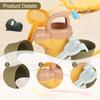 6 Pieces Beach Toys,Sandbox Toy,Sensory Playset,Sand Bucket and Shovels Set Sand Toys for
