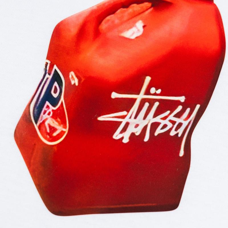 Stussy 2025 Sommer Neues hochwertiges Rundhals-T-Shirt aus Baumwolle für Männer und Frauen mit Öltank-Musterdruck Paar-T-Shirt