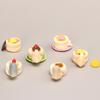 Doll House Hamster Eatting Desserts Hamburger Food Mini Decoration Toys