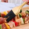 Grillpinsel, hitzebeständig, tragbar, sicheres Backwerkzeug, Silikon, Grillpinsel, Kochpinsel, Gebäckölpinsel für zu Hause