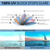 Polarized Sunglasses for Men Women,Retro Sports Sunglasses UV400 Unbreakable Lightweight Driving Fishing Cycling Running Sun Glasses with Microfiber