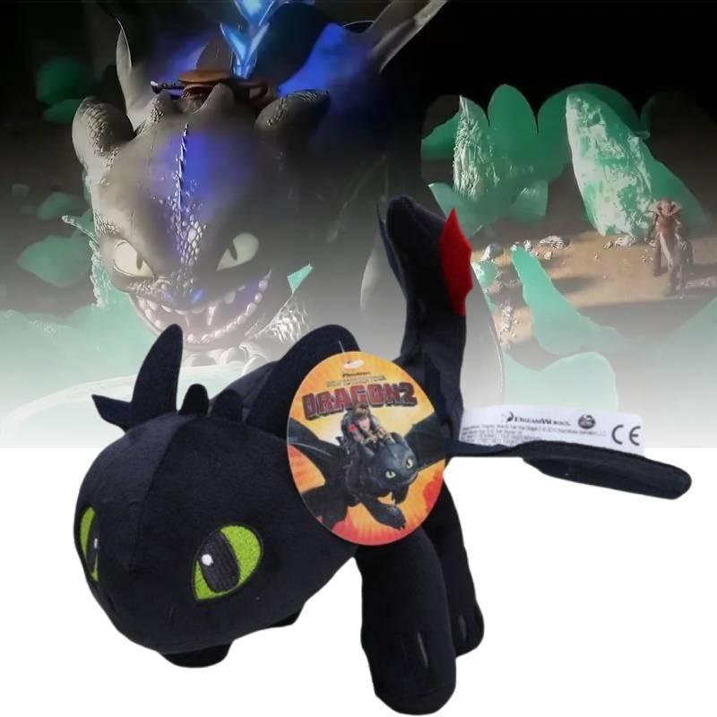 Adorable Toothless Night Fury Stuffed Animal Plush Toy From