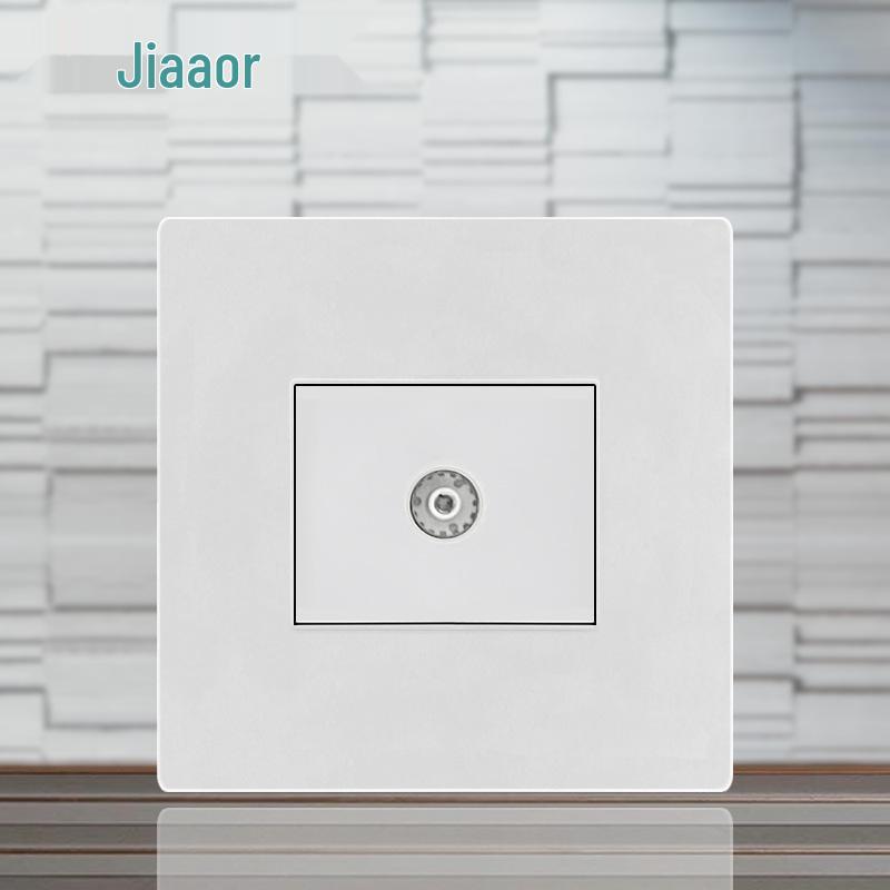 86 Typ Amerikanischer Standard Schalter- und Steckdosenpanel mit Doppel-USB & Typ-C, 3-Loch-Stecker für Japan & Taiwan, Unterputzmontage