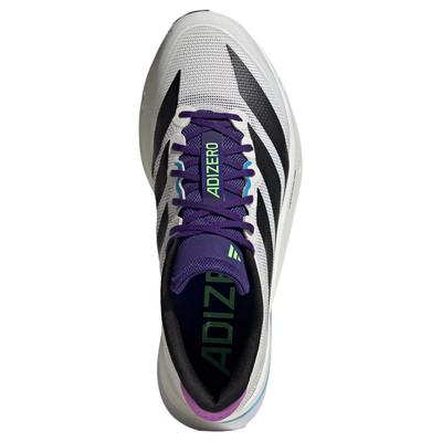 Adizero Boston 13 'Core White Core Black Lime Burst' JS4946