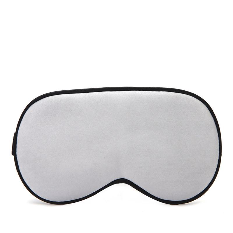 Solid Adult Color Double Sided Silk Eye Mask Sleeping Nighttime Supplies Rest
