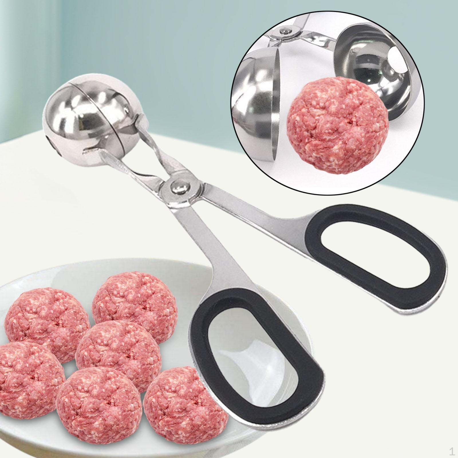 

Устройство для изготовления фрикаделек, дозатор для муки и печенья, инструмент для приготовления мясных шариков для барбекю чёрный
