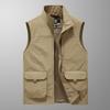 Quick-drying Vest Vest Sleeveless Fishing Tooling Vest Thin Jacket Large Size Outdoor Multi-pocket Vest