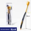 High-Density Soft Bristle Adult Toothbrush - 6-Pack for Deep Cleaning Oral Care