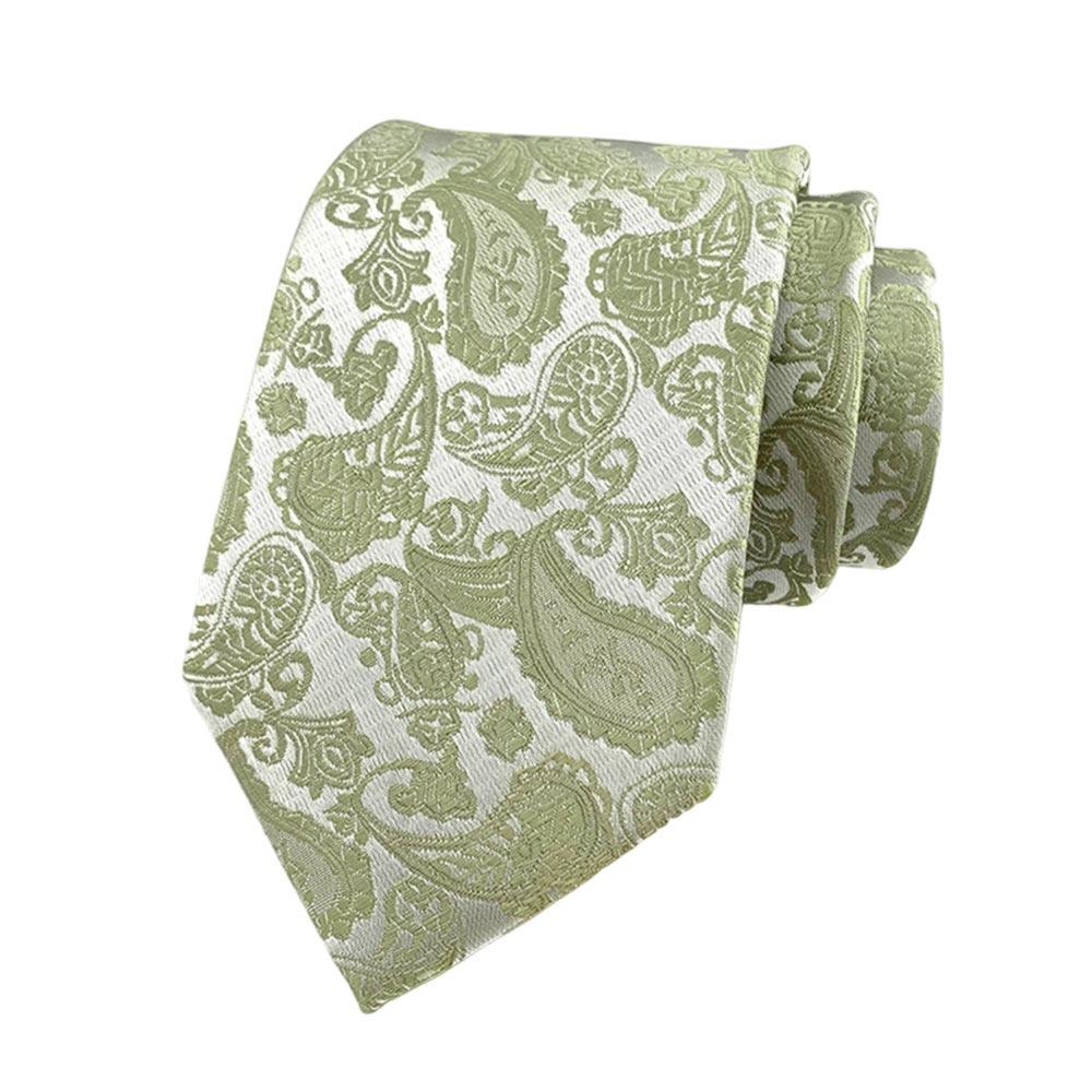 8cm Men Necktie Business Floral Ties Fashion Paisley Tie Wedding