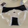 Plus Size Women's Summer Simple Pure Lace Nude 7A Antibacterial Cotton Crotch Triangle Briefs