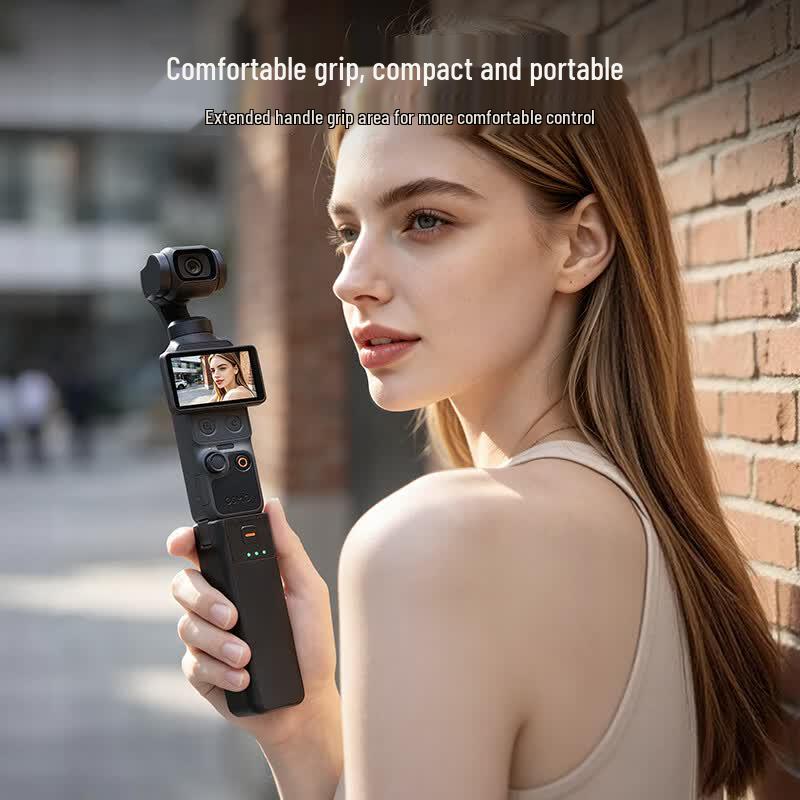 LKTOP 5000mAh Battery Charging Grip for DJI Pocket 3/4/4P