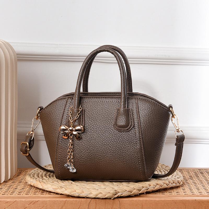 

Женская сумка-мессенджер на одно плечо, большая вместимость, сумка-пельмень, новая женская сумка, высокое качество, портативная сумка-ракушка, сумка-корзина для овощей кофейный