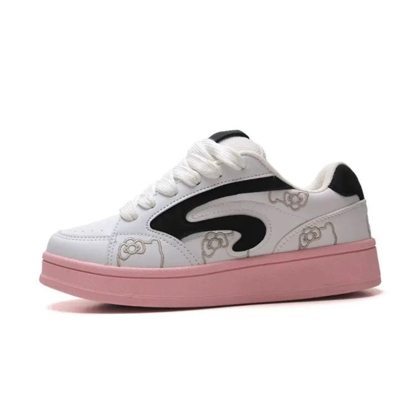 New Women's Thick-soled Shoes, Versatile Sneakers, Fashionable, Sporty and Casual Bread Shoes
