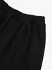ESN Double-Pleat Wide Sweatpants Black