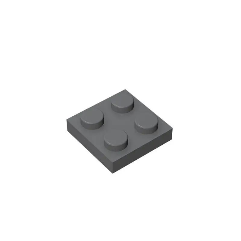 MOC 10PCS Plate 3022 2x2 Building Blocks Kit High-Tech Board Light Panel Bricks Particle Idea Toys Children Birthday Kid Gifts