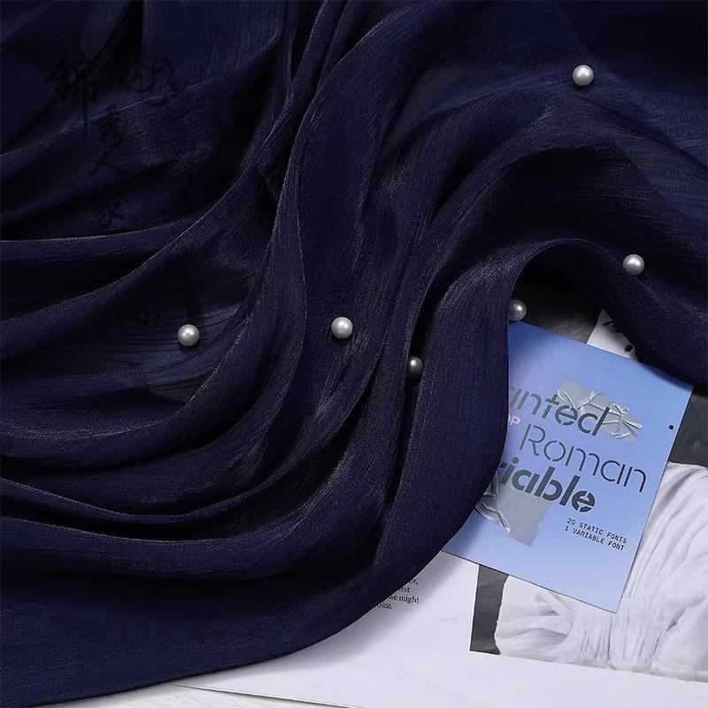 100x150cm Glitter Organza Fabric for Dress Skirt Shirt Clothing Diy Sewing Shiny Cloth Smooth Comfortable Textile