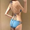 European and American style Ins sexy three-point bikini swimsuit Muse split beach vacation swimsuit hot spring