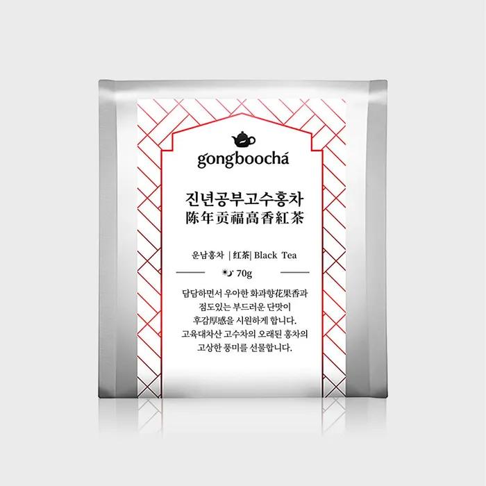 

Чай для учебы Jinnyeon Study Gosuhongcha 70г Китайский черный чай Юньнаньский черный чай