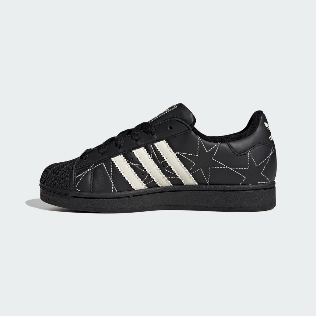adidas Superstar II Black Cream White Stars (Women's)