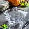 Soup Pot, Glass with Lid 1.5 L For Oven and Microwave