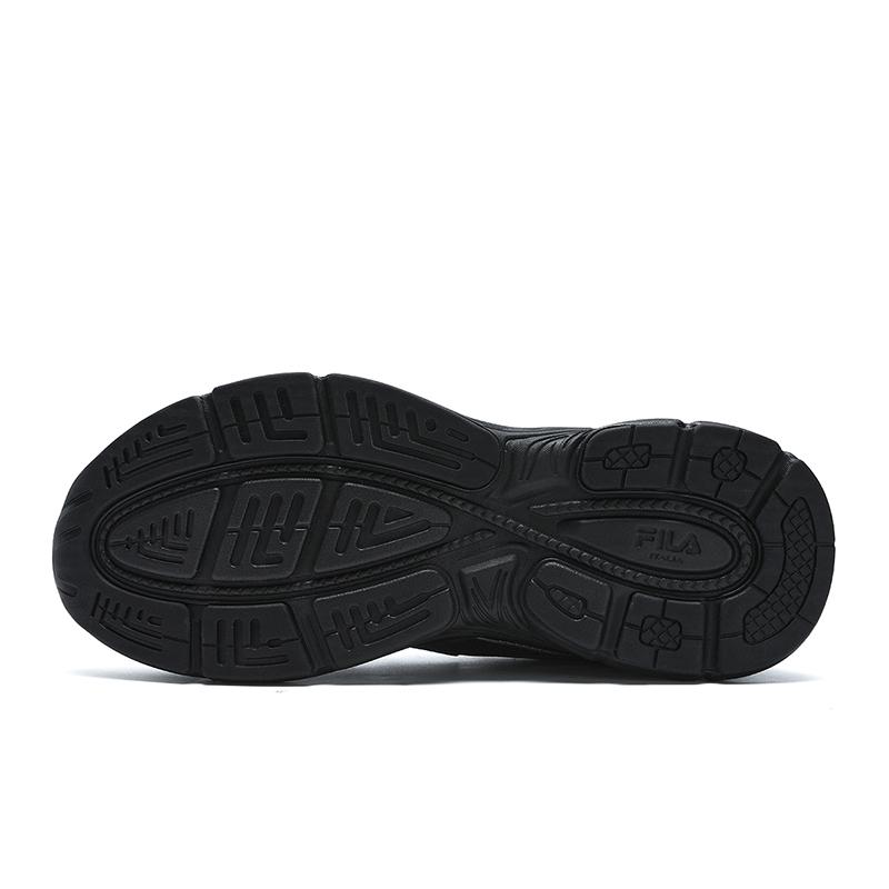 Fila Interun Solid Color Versatile Simple Low-Top Casual Shoes Women Sneaker Shadow-Black Gray F12W432112FDB