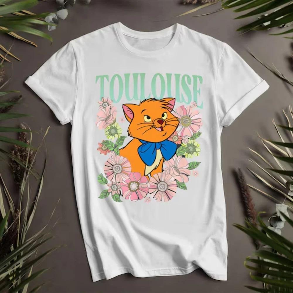 Toulouse The Cat White T Shirt Best Gift For Family S