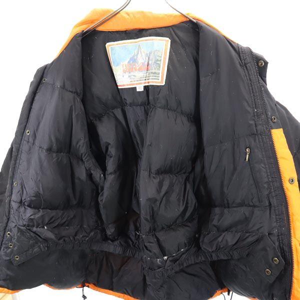 FIRSTDOWN Down jacket S Black x orange Men's Used