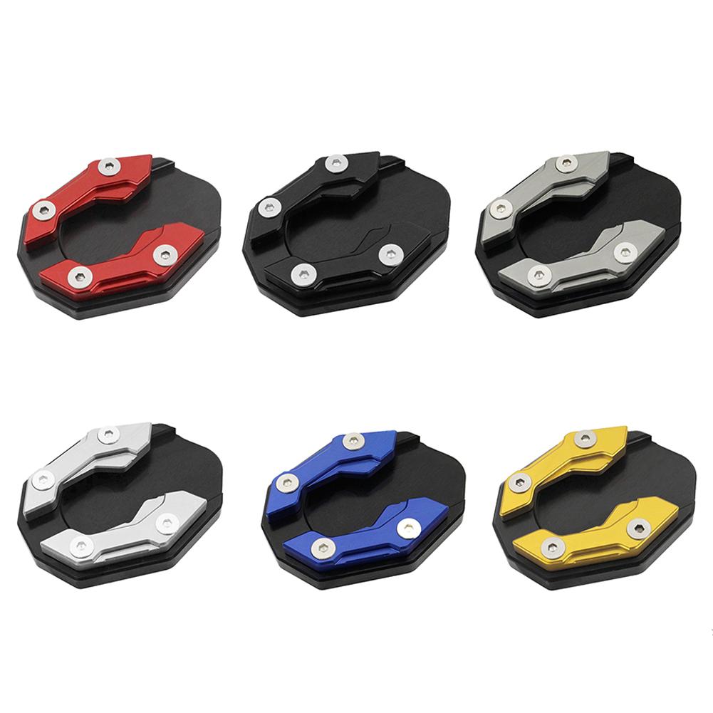 For YAMAHA NMAX155 XMAX300 Scooter Motorcycle Bike Kickstand Extender Foot Side Stand Extension Pad Support Plate Anti-skid