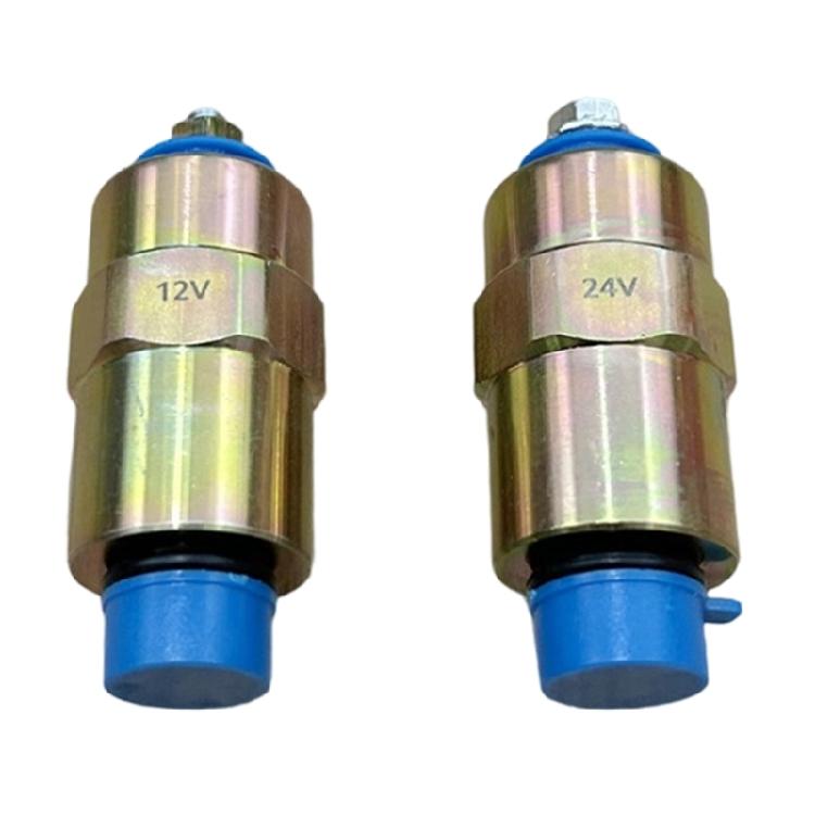 12V 24V Fuel Stop Solenoid Valves Easy Instllation Cut Off Stop Solenoid Valves 9986316 RE54064 7185-900W 9009049 7180049