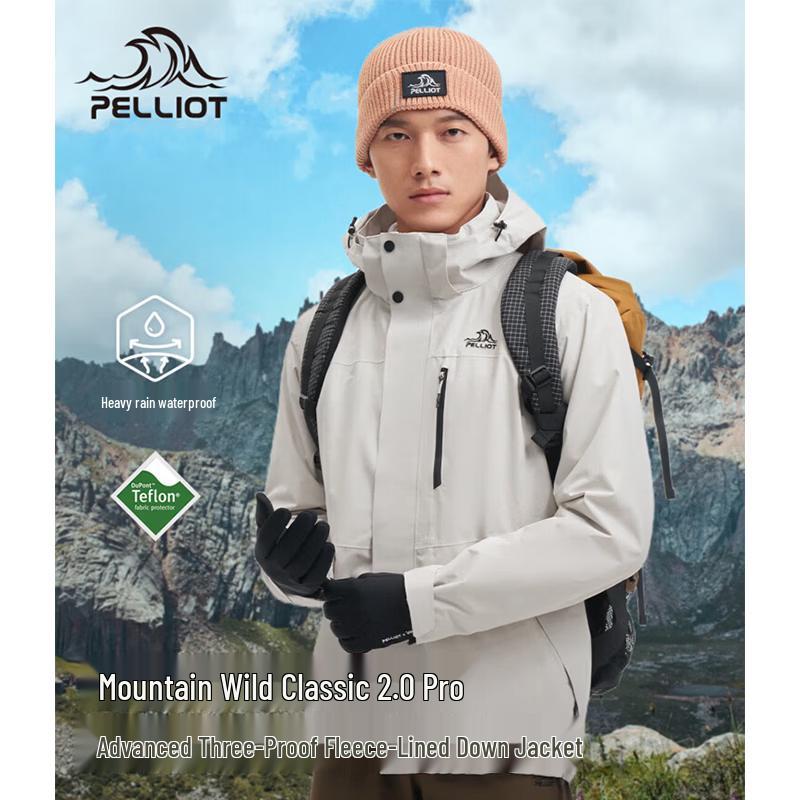 Pelliot Mountain Classic 2.0 Pro Men s 3-in-1 Waterproof Jacket S