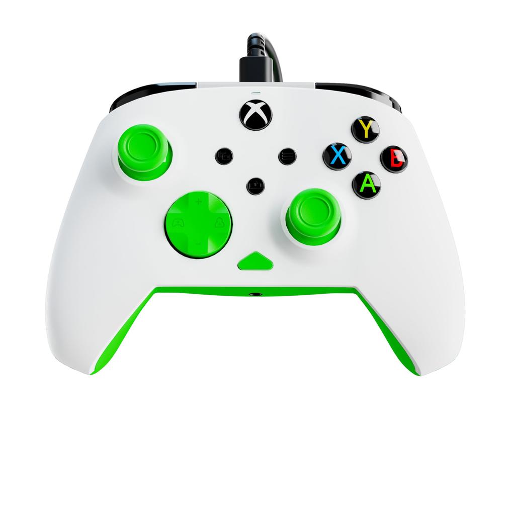 TURTLE BEACH Rematch Core White Xbox Compatible with Series Chat Microphone Ergonomic Design Manufacturer Warranty Distributor Controller, & Green,