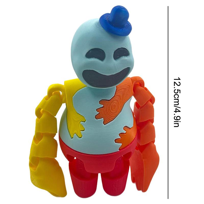 3D Printing Doey The Doughman Toy Doll Figure Pianosauruses Figure Creative Multiple Decoration Doey The Doughman Ornament Gift