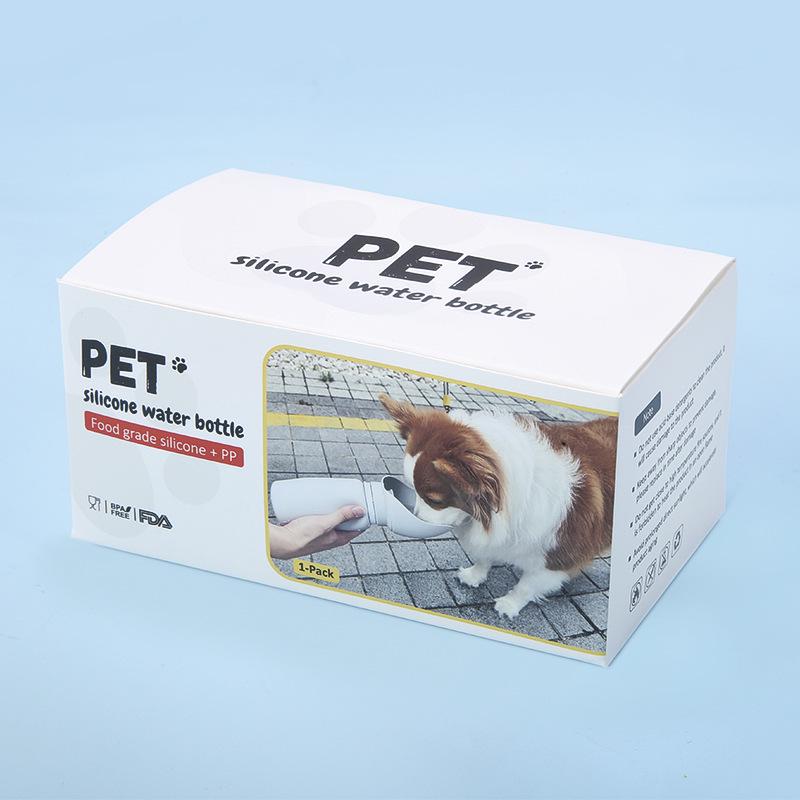 Portable Collapsible Dog Water Bottle for Outdoor Walks