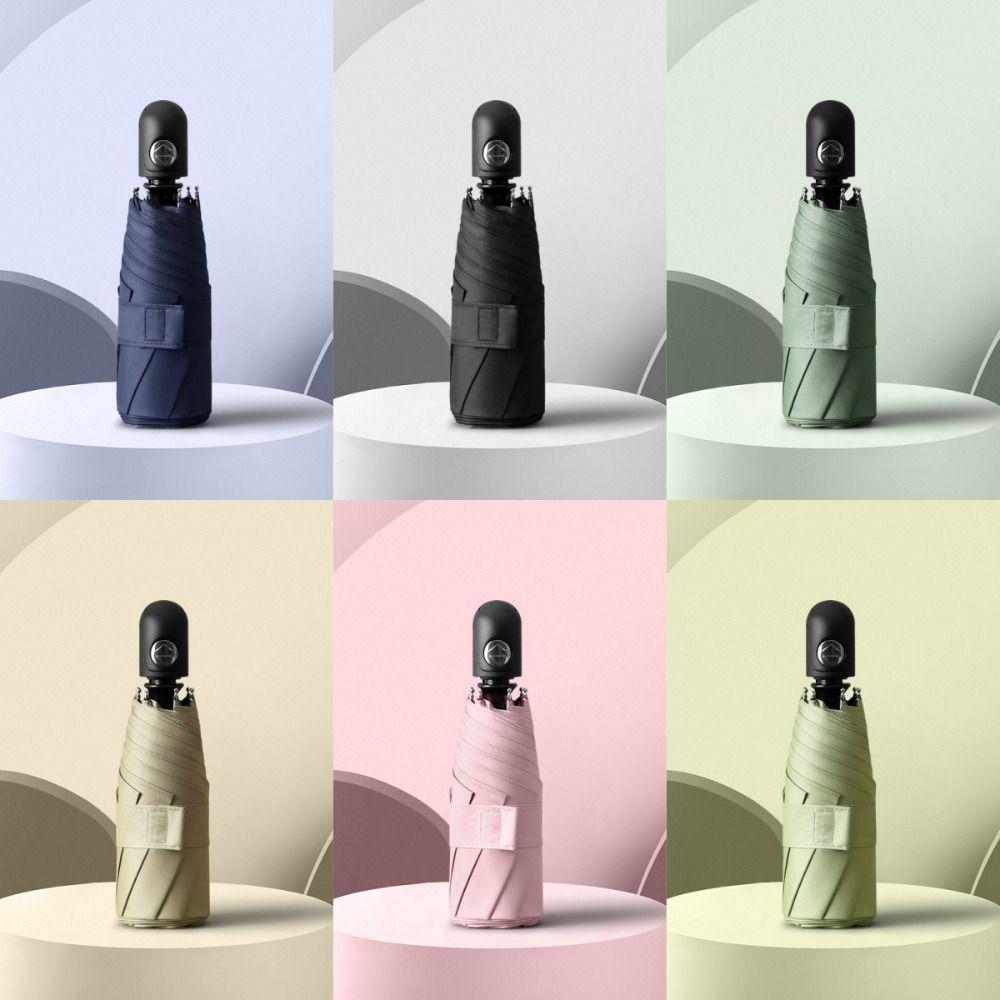 Eight Bone Fully Automatic Sun Umbrella UV Protection Dual-use Folding Umbrella  Men