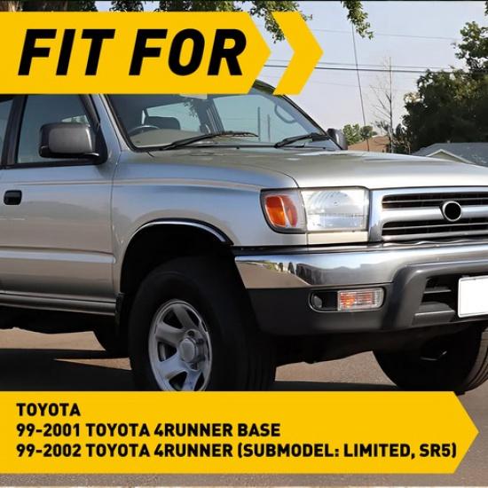 2PCS Clear Lens Front Bumper Turn Signal Lights Fit For Toyota 4Runner 1998-2002