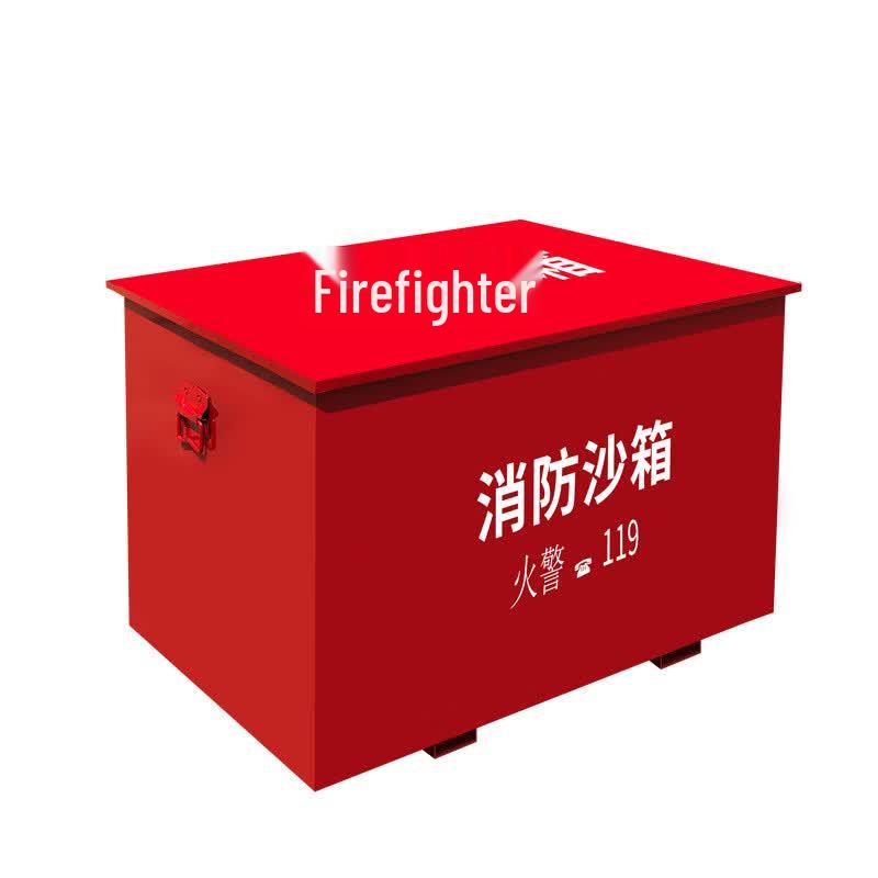 Heavy-Duty Fire Sand Box with Wheels