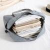 Foldable Travel Duffle Bag - Large Capacity Luggage Organizer for Clothes, Handheld Storage Bag That Slips Over Suitcase