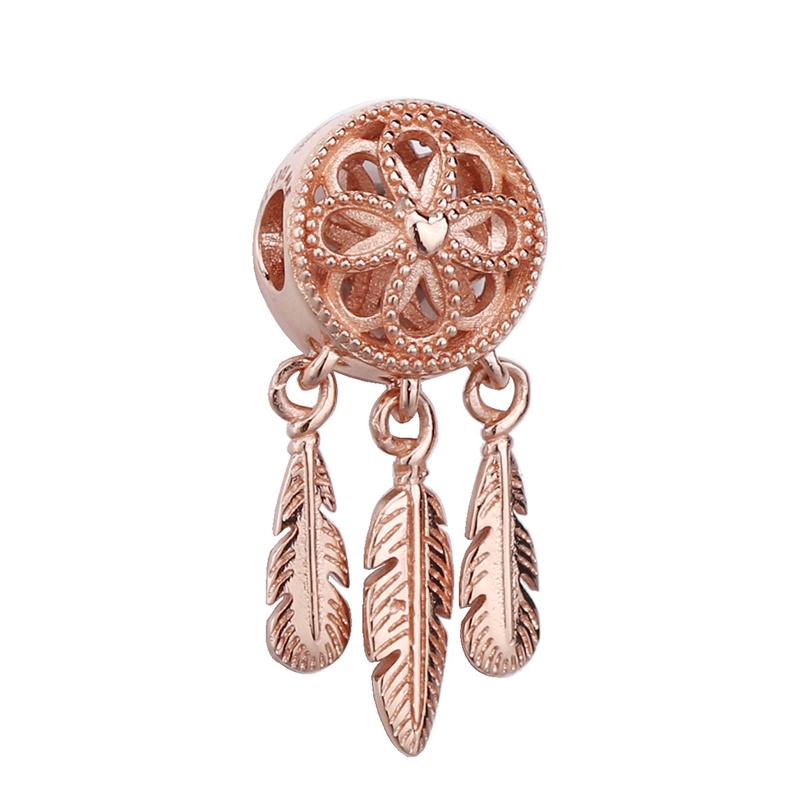 2stk/lott Sølvfarge Fjærnøkkel Life Treperler Charms Dingle Passer Diy Armbånd Halskjede For Kvinner Menn Kone Smykker Gave 2022